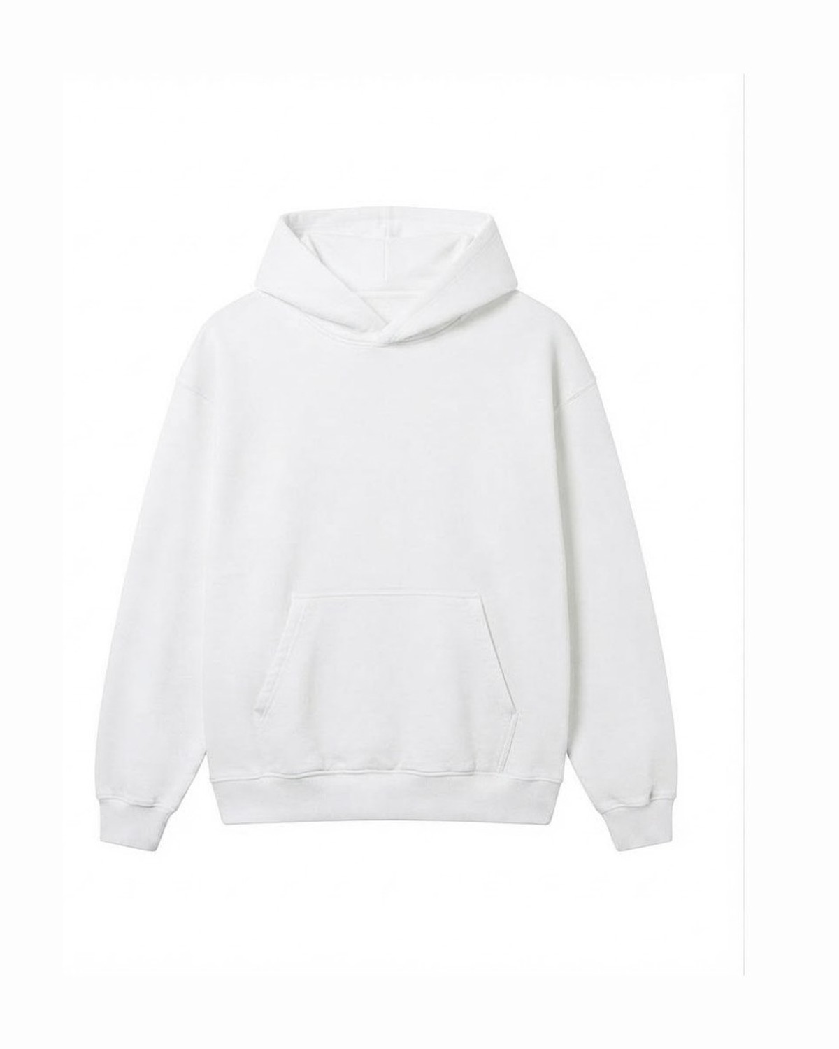 Oversized Hoodie — White