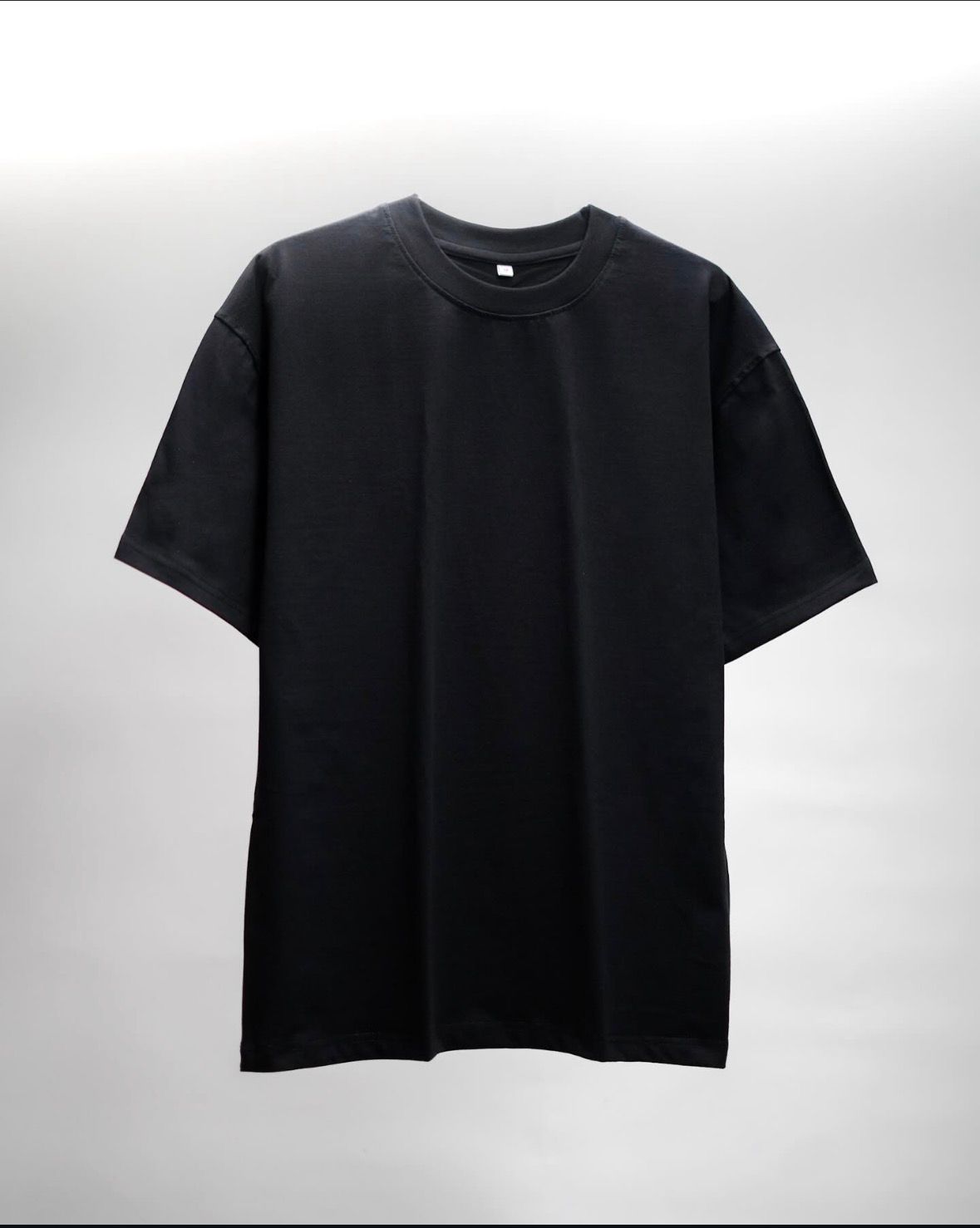 Oversized Tee — Black